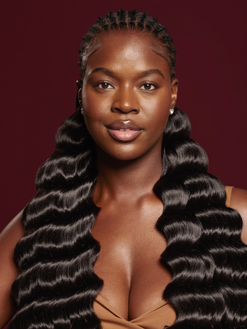 Tissage Deep Wave en cheveux naturels
