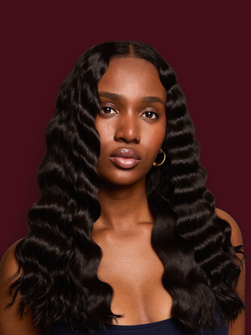 Perruque Deep Wave en cheveux naturels