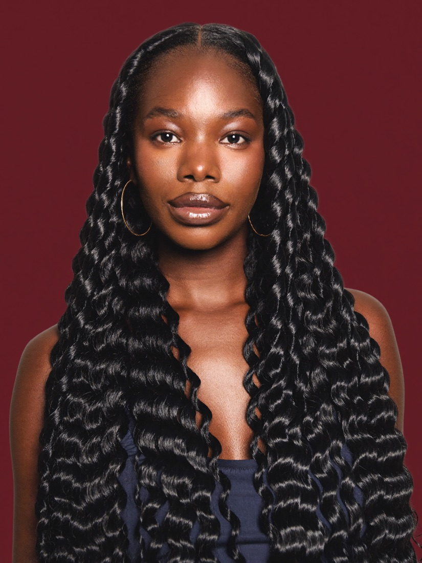 Perruque Water Wave en cheveux naturels
